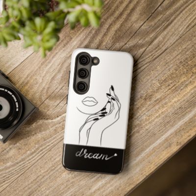 Stylish Dream Phone Case, Tough iPhone Cases, Trendy Smartphone Protectors, Unique Phone Covers, Artful Mobile Accessories