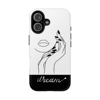 Stylish Dream Phone Case, Tough iPhone Cases, Trendy Smartphone Protectors, Unique Phone Covers, Artful Mobile Accessories