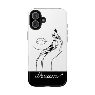 Stylish Dream Phone Case, Tough iPhone Cases, Trendy Smartphone Protectors, Unique Phone Covers, Artful Mobile Accessories
