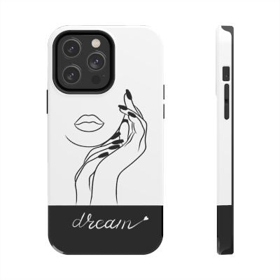 Stylish Dream Phone Case, Tough iPhone Cases, Trendy Smartphone Protectors, Unique Phone Covers, Artful Mobile Accessories