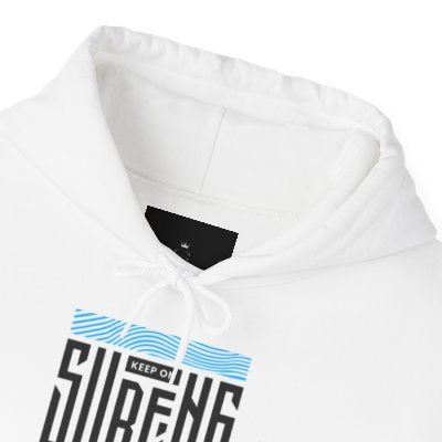 Surfing Vibes Unisex Heavy Blend™ Hooded Sweatshirt - Ocean Lover, Beach Style, Gift for Surfers, Casual Wear, Summer Apparel